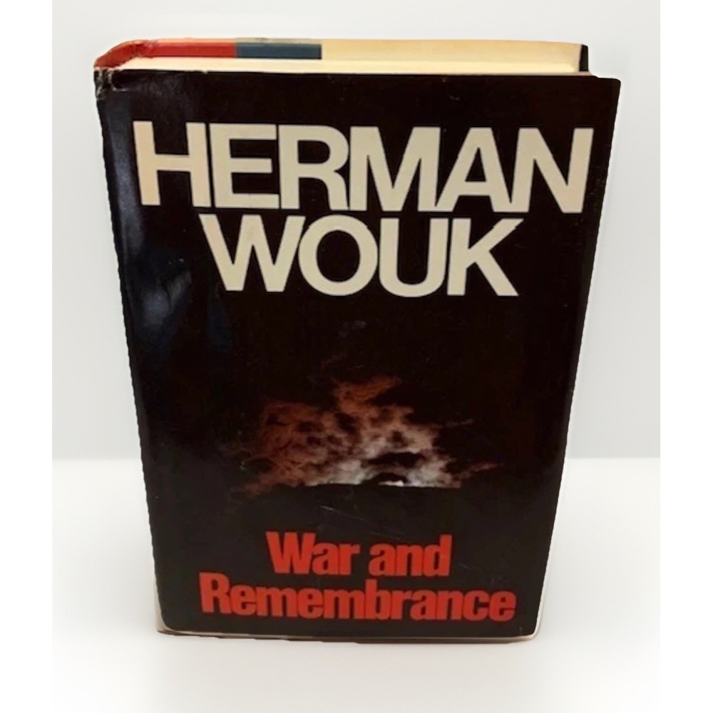 War and Remembrance 1978 Volume 2 Book HC DJ Herman Wouk Historical MCM VTG USA